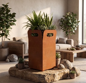 Corten Steel Outdoor Planter